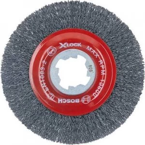 Bosch Accessories Bosch X-LOCK disc brush 115 mm, corrugated steel wire 2608620732