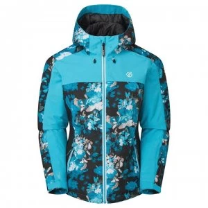 Dare2B Burgeon Waterproof Ski Jacket - Azure/Azure