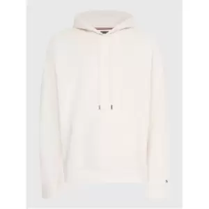 Tommy Hilfiger Archive Hilfiger Logo Hoody - Cream