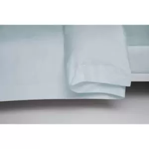 Egyptian Cotton 400 Thread Count Super King Oxford Duvet Cover Duck Egg