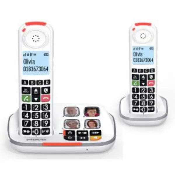 SwissVoice Xtra 2355 Twin DECT Telephone with Answer Machine 33735J GJQ33735J