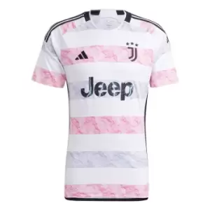 adidas Juventus Away Shirt 2023 2024 Adults - White