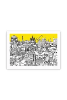 London Jungle Art Print by Lizzie Prestt