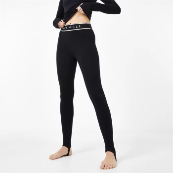 Jack Wills Ski Base Layer Leggings - Black