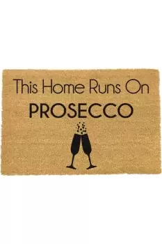 This Home Runs On Prosecco Doormat