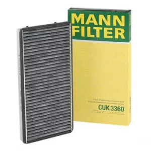 MANN-FILTER Pollen Filter PORSCHE CUK 3360 99657121901,99657121902,99657121903 Cabin Filter,Cabin Air Filter,Filter, interior air 99757121900