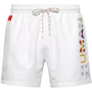 Hugo Praia Swim Shorts Mens - White