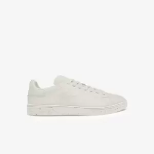 Lacoste Mens Court Zero Leather Trainers Size 10 UK Off White