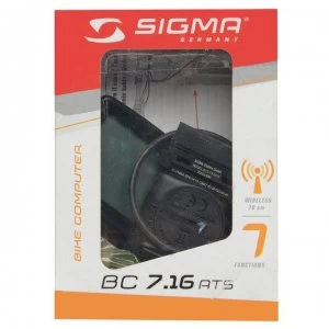 Sigma BC 7.16 ATS Cycle Computer - Black