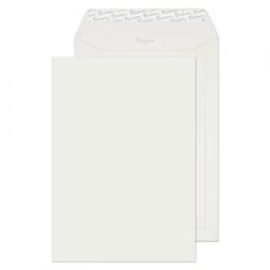 PREMIUM Woven Envelopes C4 Peel & Seal 324 x 229mm Plain 120 gsm Brilliant White Wove Pack of 250