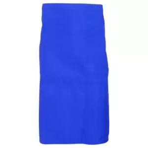 Dennys Adults Unisex Catering Waist Apron With Pocket (Pack of 2) (One Size) (Sapphire)