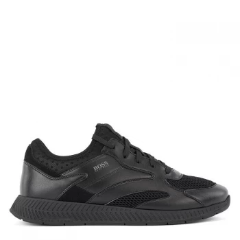 Hugo Boss Titanium Runner Trainers Black Size 9 Men