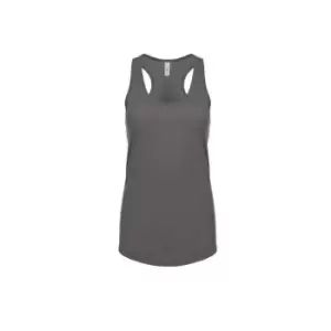 Next Level Womens/Ladies Ideal Racer Back Tank Top (XXL) (Dark Grey)