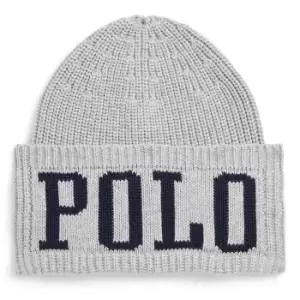 Polo Ralph Lauren Polo Ralph Lauren Large Logo Beanie Junior Boys - Grey