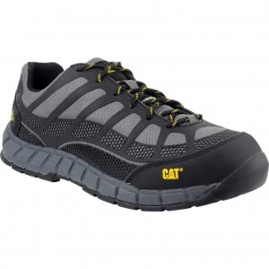 Caterpillar Streamline Leather Safety Shoe Charcoal Size 9