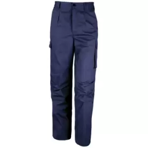 Result Unisex Work-Guard Windproof Action Trousers / Workwear (LR) (Navy) - Navy