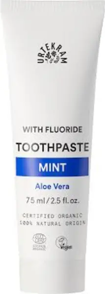 Urtekram Mint & Green Tea Toothpaste 75ml