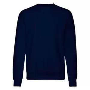 Fruit Of The Loom Mens Set-In BelcoroA Yarn Sweatshirt (M) (Deep Navy)