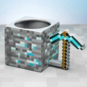 Minecraft Pickaxe Oversized Mug