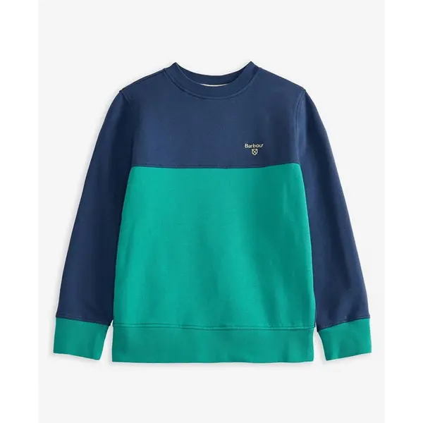 Barbour Boys' Benjamin Sweatshirt - Blue 5 - 6 Years