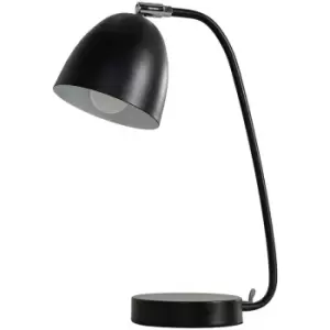 Minisun - Matt Black Table Lamp Desk Light