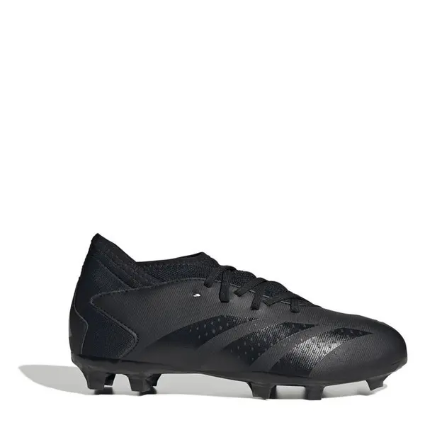 adidas Predator Edge.3 Junior Firm Ground Football Boots - Black 3