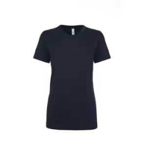 Next Level Womens/Ladies Ideal T-Shirt (L) (Midnight Navy)