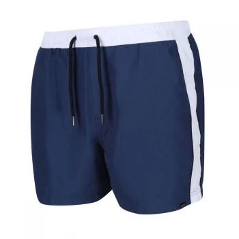 Regatta Amias Swimming Shorts - DkDenim/Whit