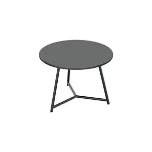 Jemini Trinity Low Table 600x600x435mm BlackBlack KF823360 KF823360