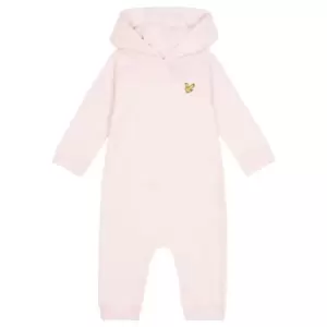 Lyle and Scott Lyle Hooded Romper Bb24 - Pink