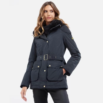 Barbour International Womens Bowden Jacket - Black - UK 8