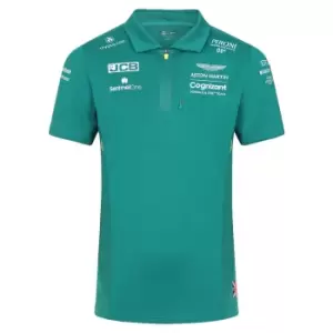 2022 Aston Martin Official Team Polo Shirt (Green)