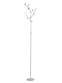 Adn 10 Light Floor Lamp 158cm, 30W LED, 3000K, 1650lm, White