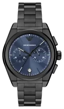 Emporio Armani AR11561 Mens (43mm) Blue Chronograph Dial / Watch