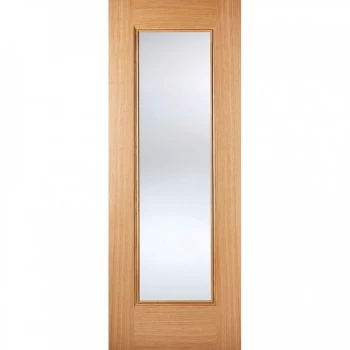 LPD Eindhoven Fully Finished Oak Glazed Internal Door - 1981mm x 838mm (78 inch x 33 inch)