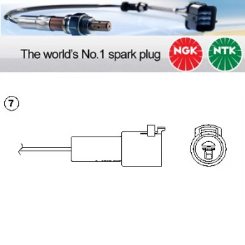 NGK OZA401-E52 / 0164 Lambda Sensor Zirconia Type Oxygen O2 Exhaust Probe