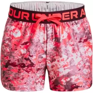 Under Armour Play Up Printed Shorts - Red