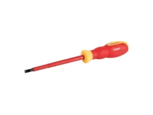 Silverline 460213 VDE Soft-Grip Electricians Screwdriver Slotted