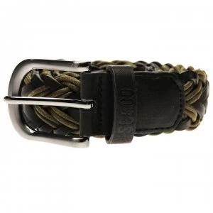 SoulCal Corded Belt Mens - Black/Khaki