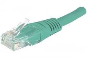 EXC Patch Cable RJ45 U UTP cat.6 Green 1M