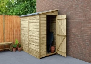 Forest Wooden 6 x 3ft Overlap Pent Shed