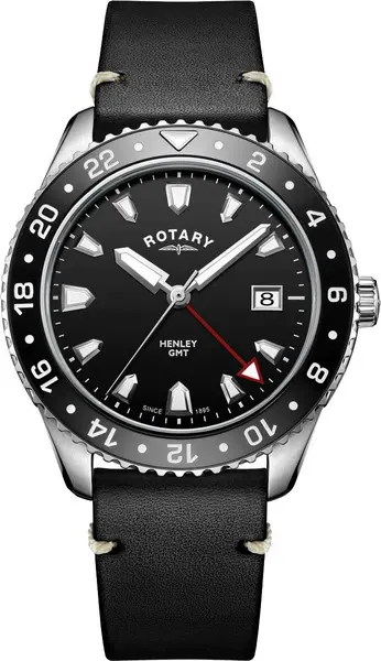 Rotary Watch Henley Mens - Black RTY-920