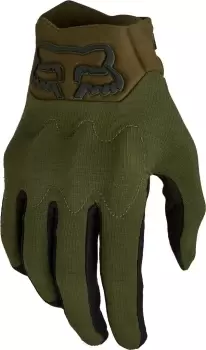 FOX Bomber LT CE Motocross Gloves, green Size M green, Size M