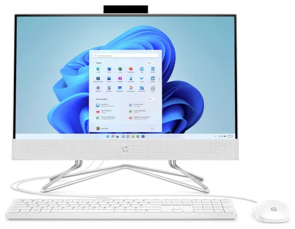 HP 22-dd2022na 21.5" All-in-One - Intel Core i3, 256GB SSD 2023 - White