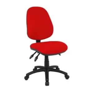 Vantage 200 3 lever asynchro operators chair with no arms - red