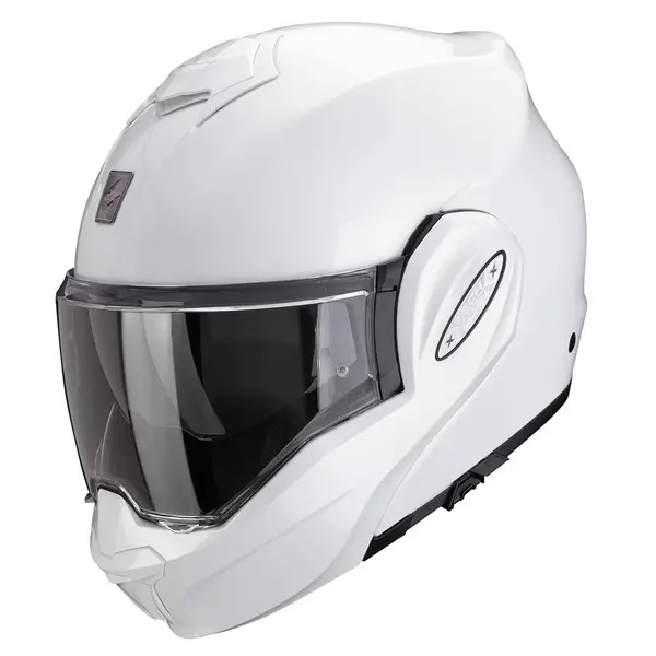 Scorpion Exo-Tech Evo Pro Solid Pearl White Modular Helmet S