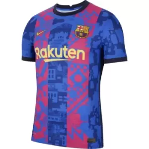 Nike Barcelona Match Third Shirt 2021 2022 - Blue