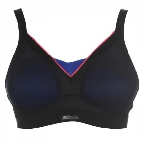 Shock Absorber Shaped Sports Bra - Black BLK