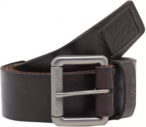 Superdry Premium Boxed Leather Belt - Dark Brown , Dark Brown, Size S, Men