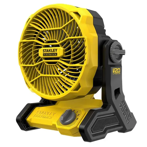 Stanley FatMax V20 18v Cordless Fan SFMCE001B Batteries: No Batteries